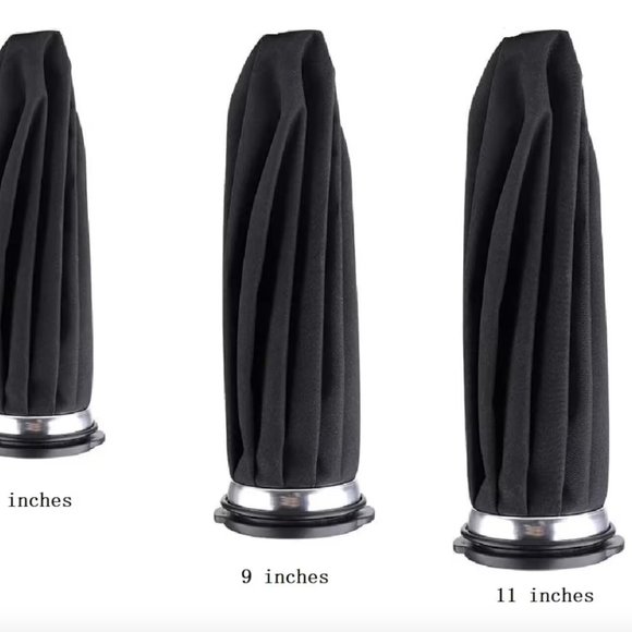 Reusable for Injuries, Pain Relief Hot & Cold Therapy 2 Sizes 6"/11"2 Pack Black - Picture 2 of 7